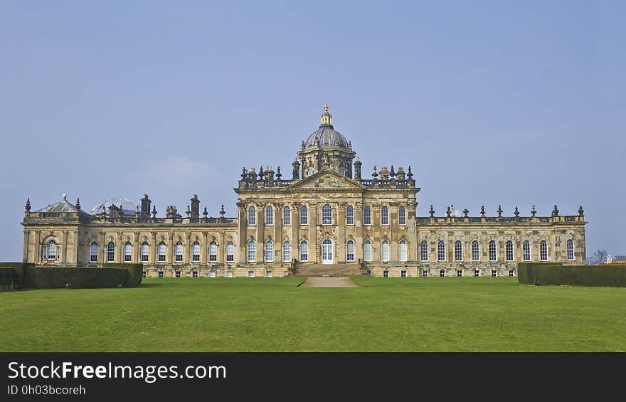 The Castle Howard, a stately home in North Yorkshire, England.