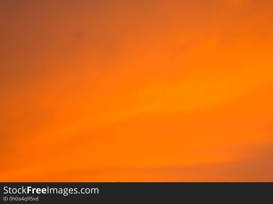 Sky, Afterglow, Red Sky At Morning, Atmosphere