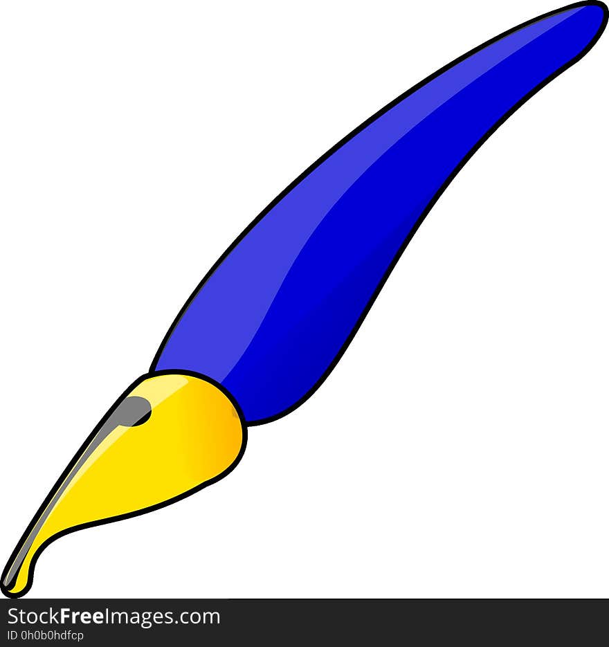 Yellow, Beak, Clip Art, Wing