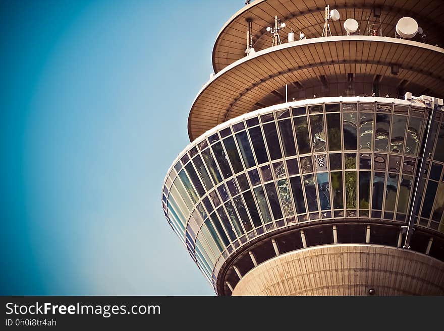 Beige Concrete Tower