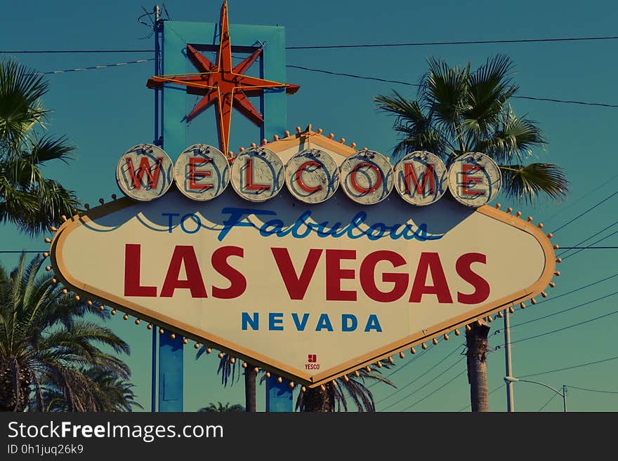 Welcome to Fabulous Las Vegas Nevada Signage