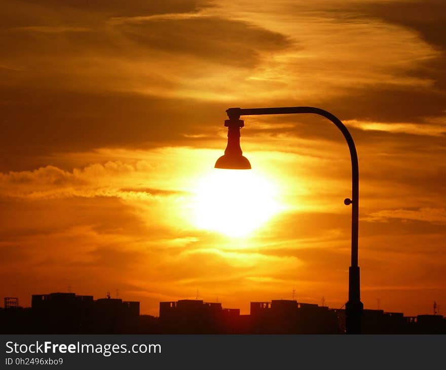 Sky, Afterglow, Sunrise, Sunset