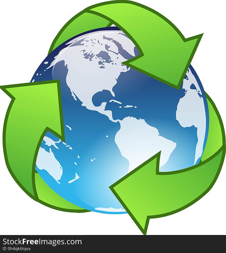 Green, Globe, Clip Art, Technology