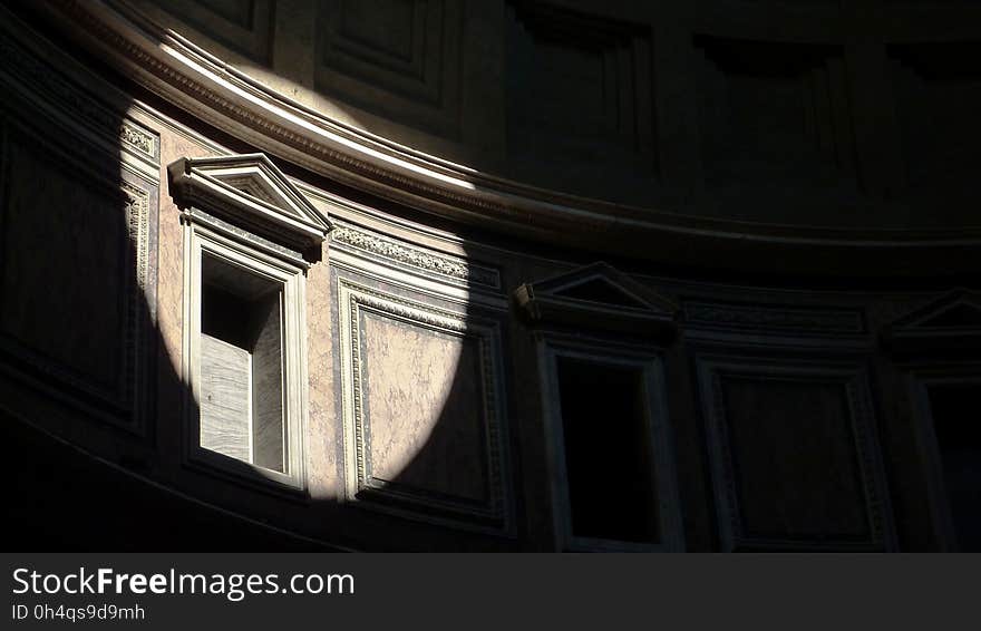 Structure, Lighting, Column, Darkness