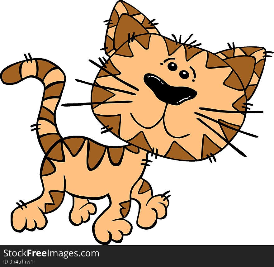 Cat, Small To Medium Sized Cats, Cat Like Mammal, Clip Art