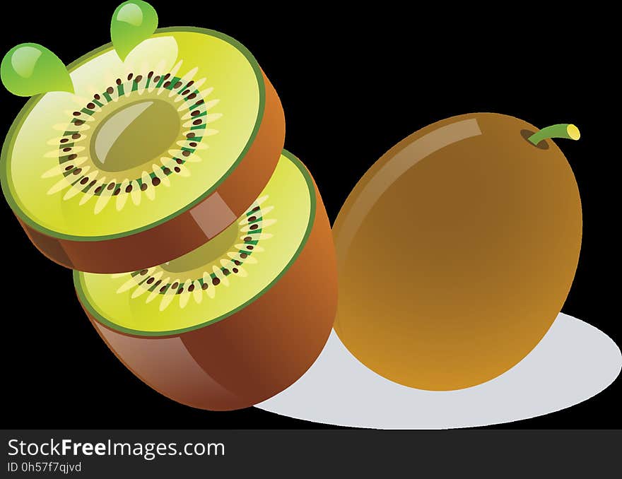 Kiwifruit, Fruit, Produce, Yellow