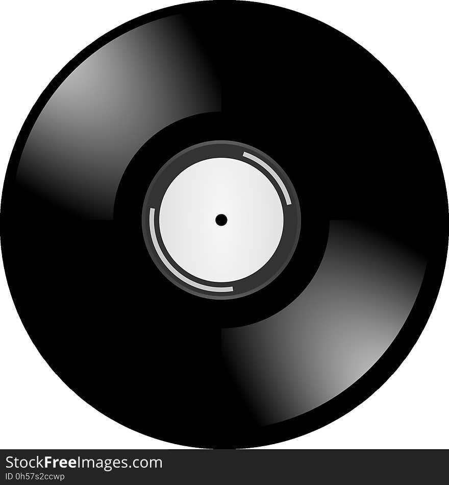 Black, Compact Disc, Data Storage Device, Technology