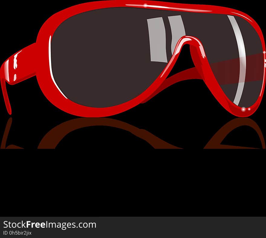 Eyewear, Red, Glasses, Vision Care