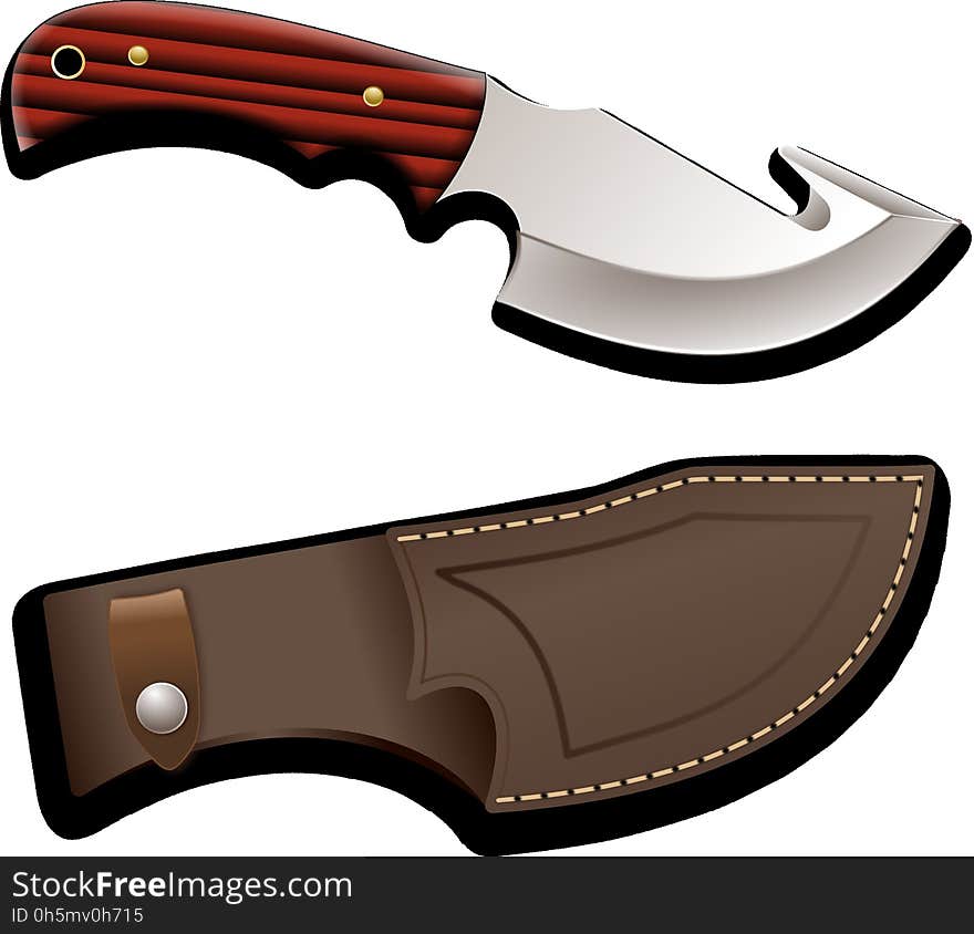 Knife, Weapon, Cold Weapon, Bowie Knife