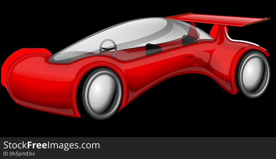 Car, Red, Motor Vehicle, Automotive Design