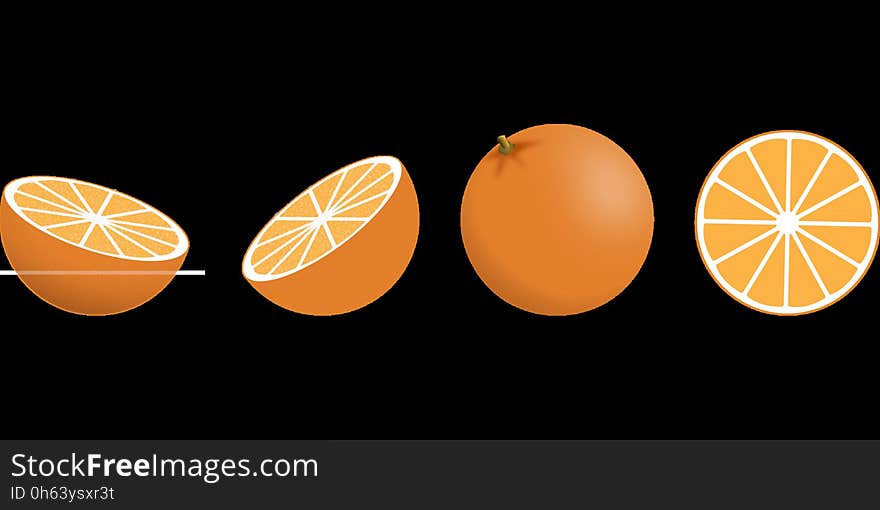 Produce, Fruit, Orange, Food