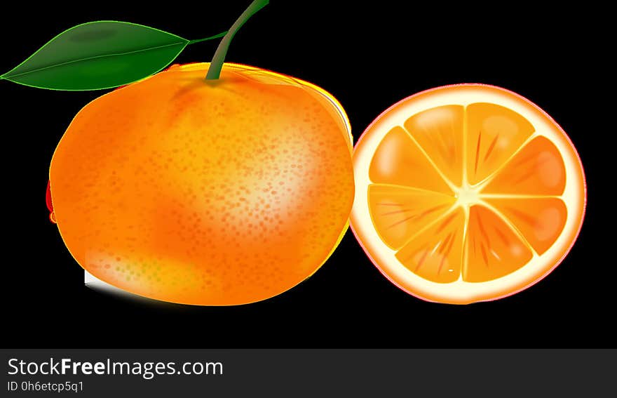 Fruit, Produce, Citrus, Valencia Orange