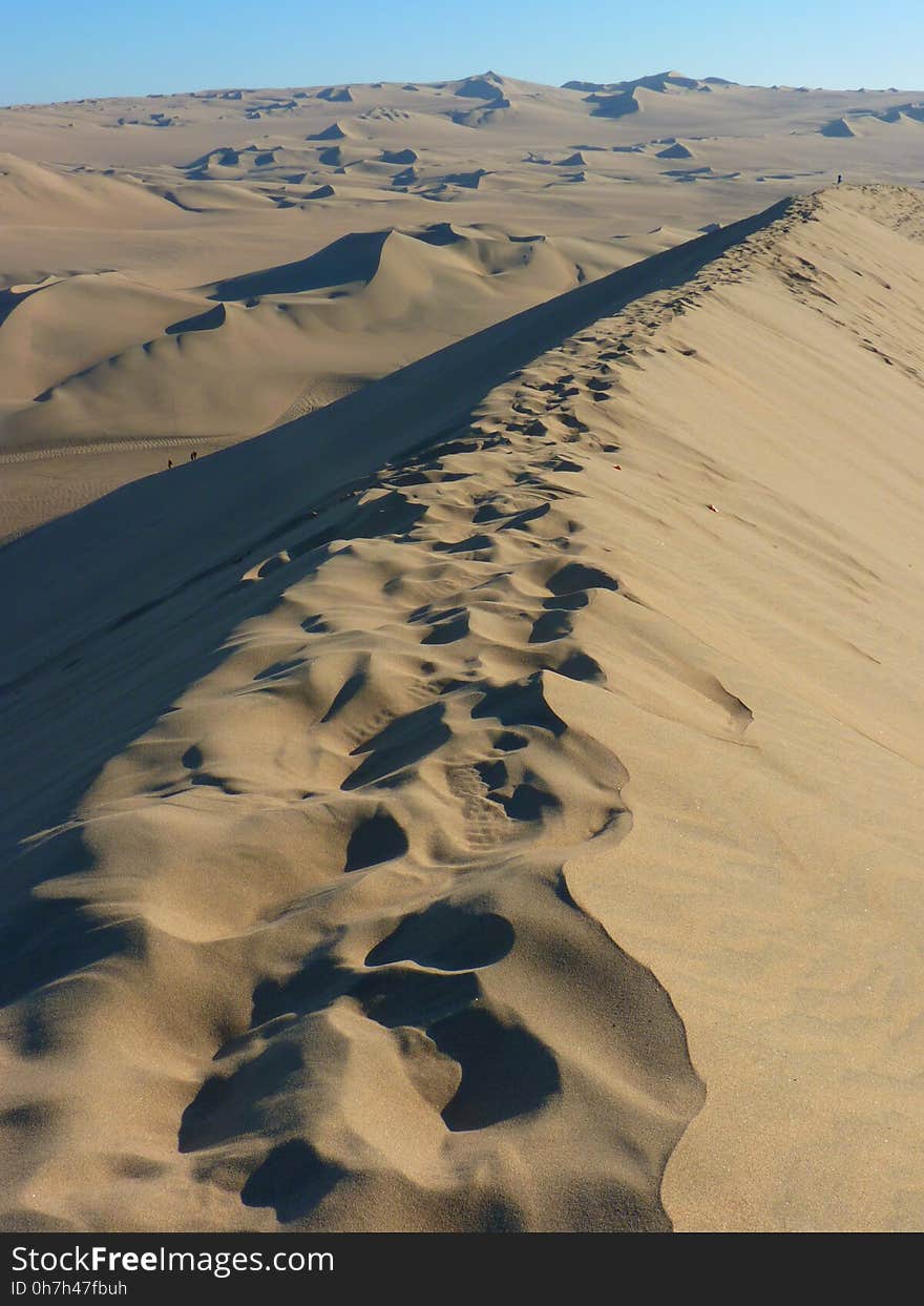 Singing Sand, Erg, Dune, Aeolian Landform