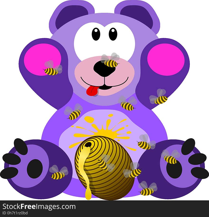 Purple, Mammal, Violet, Cartoon