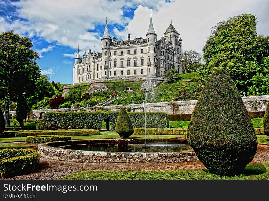 Nature, Garden, Château, Stately Home