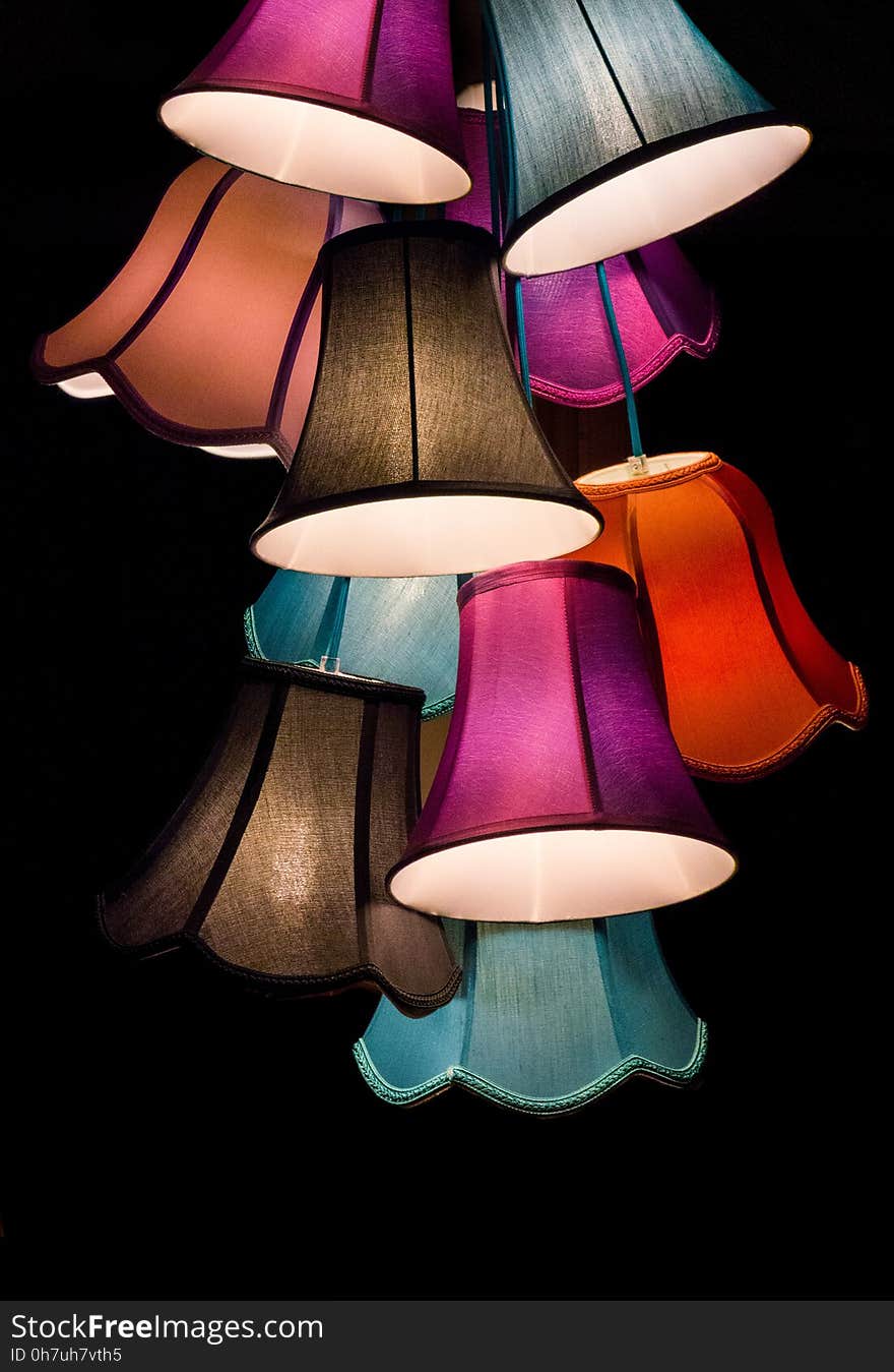 Lighting Accessory, Lampshade, Lighting, Purple