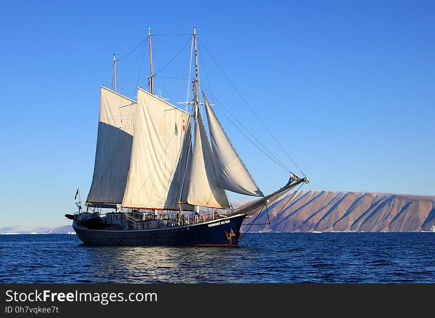 Sailing Ship, Tall Ship, Caravel, Barquentine