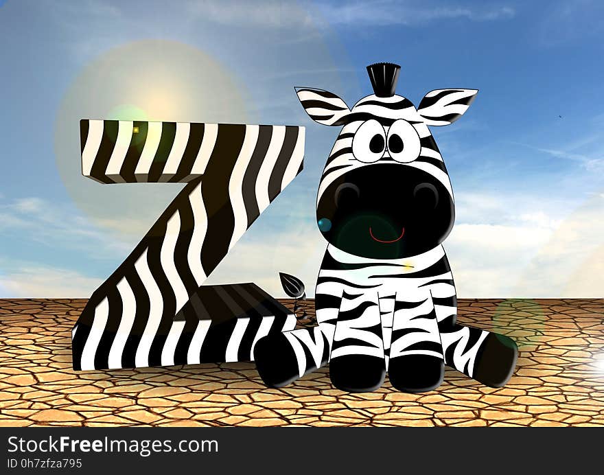 Zebra, Mammal, Cartoon, Horse Like Mammal