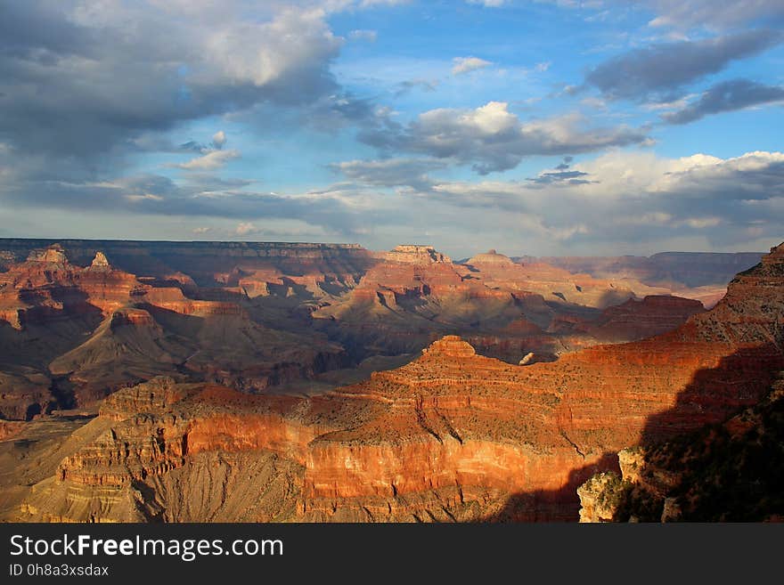 Badlands, Sky, Wilderness, Canyon