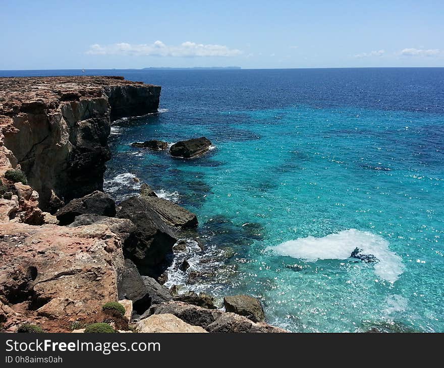 Sea, Coast, Coastal And Oceanic Landforms, Cliff