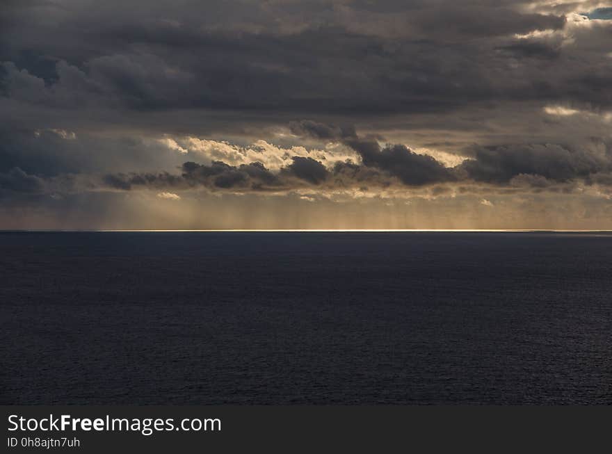 Horizon, Sky, Sea, Cloud