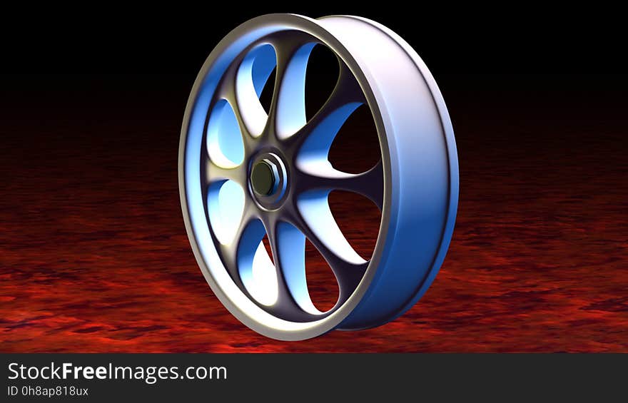 Wheel, Alloy Wheel, Rim, Spoke