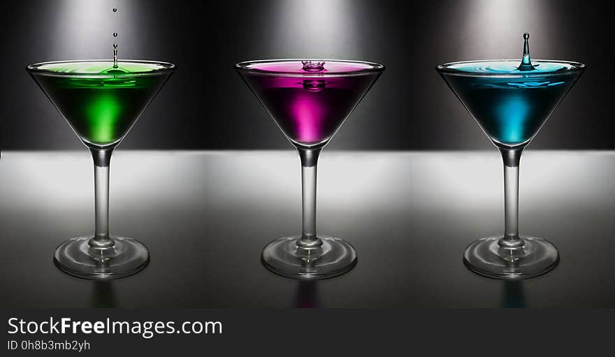 Drink, Cocktail, Purple, Martini