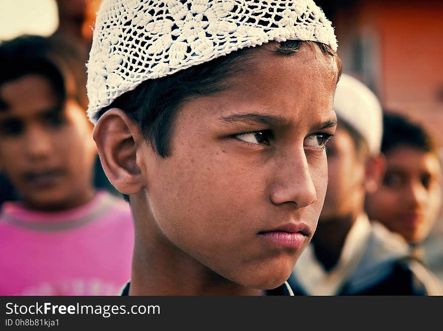 Headgear, Human, Temple, Cap