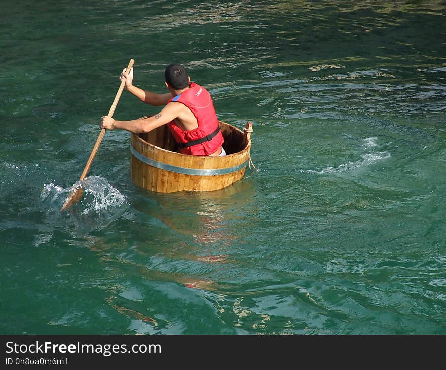 Watercraft Rowing, Water, Oar, Water Transportation