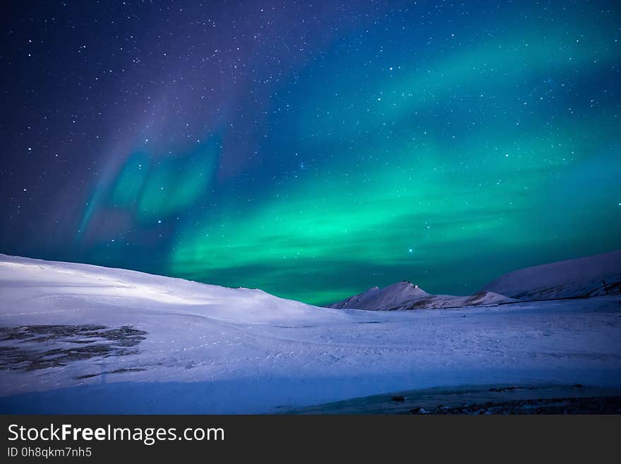 Nature, Aurora, Atmosphere, Arctic