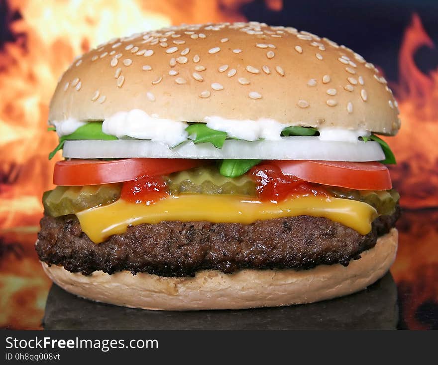 Hamburger, Fast Food, Cheeseburger, Veggie Burger