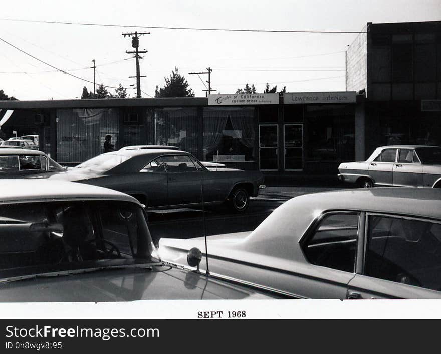 Menlo Park 1968: Crane and Chestnut Streets