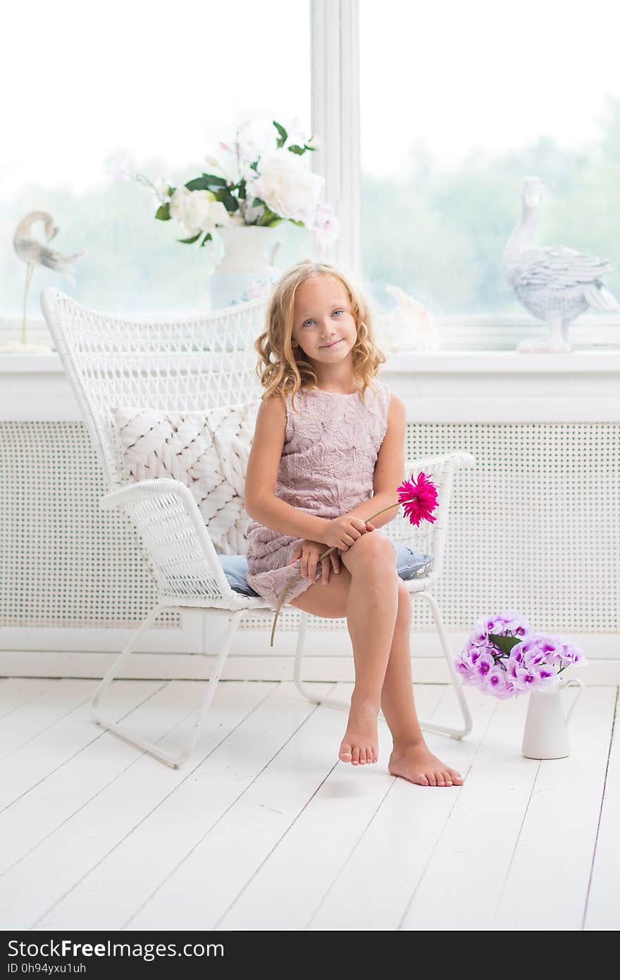 Photograph, Pink, Human Hair Color, Sitting