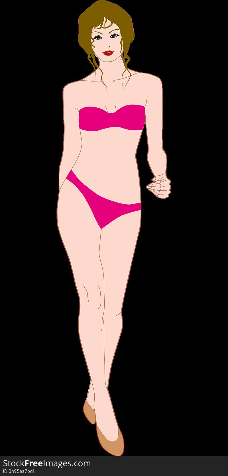 Pink, Fictional Character, Standing, Shoulder