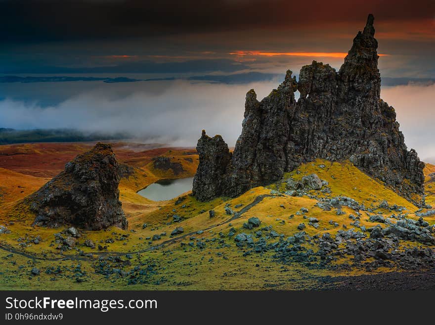 Nature, Sky, Highland, Wilderness