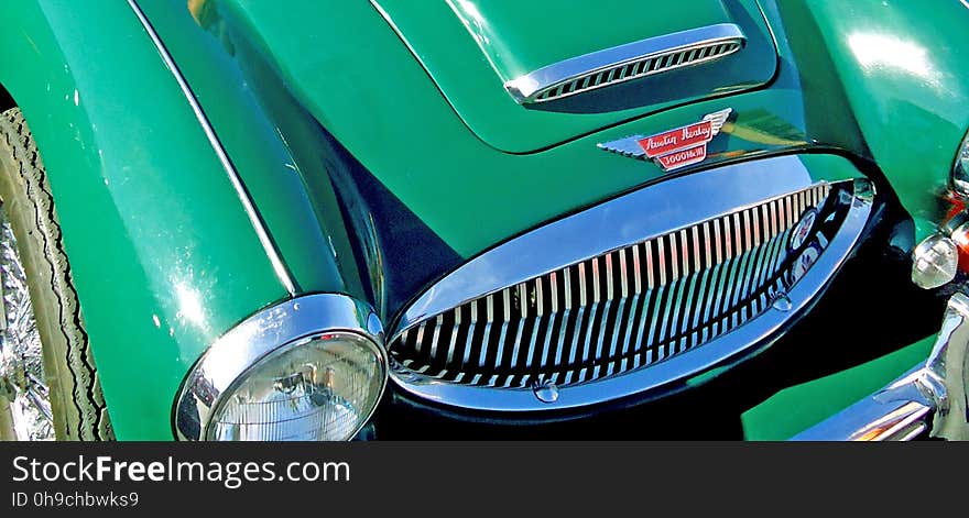 Austin Healey Green Front