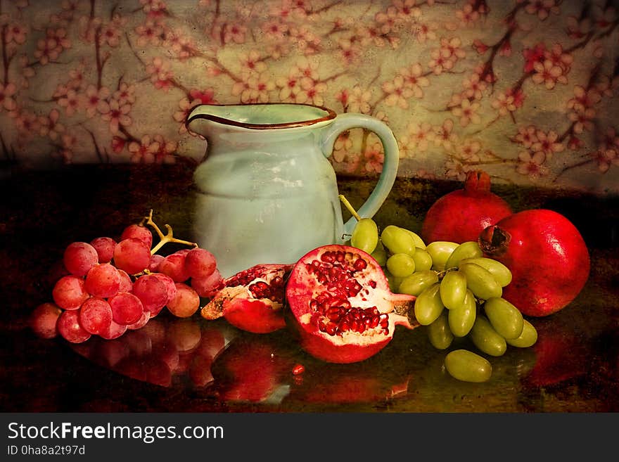 Still Life, Still Life Photography, Fruit, Painting