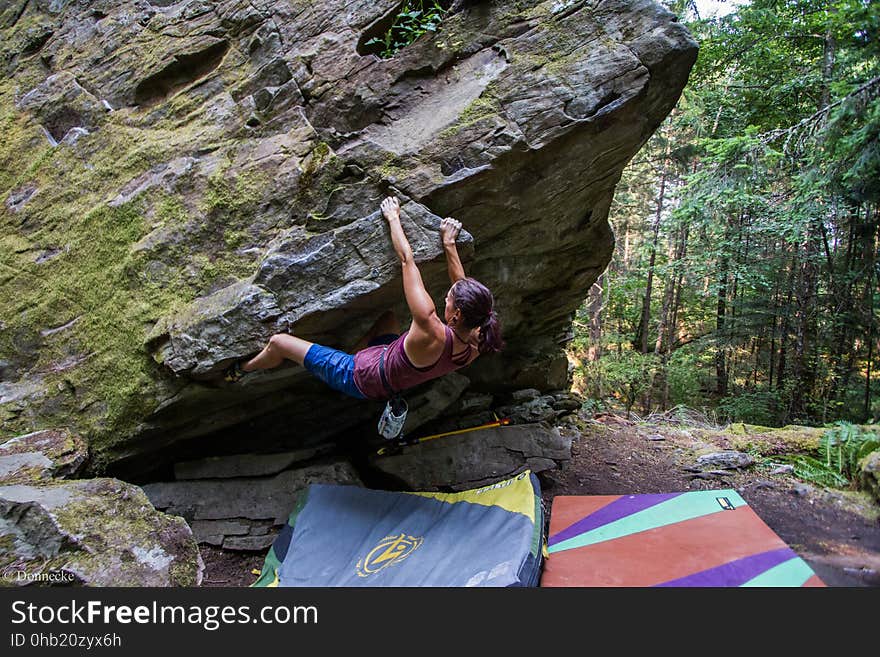 bouldering with Kim and Graham. bouldering with Kim and Graham