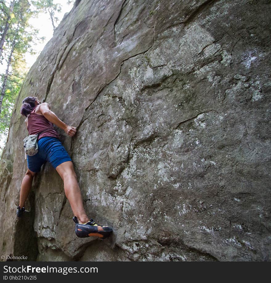 bouldering with Kim and Graham. bouldering with Kim and Graham