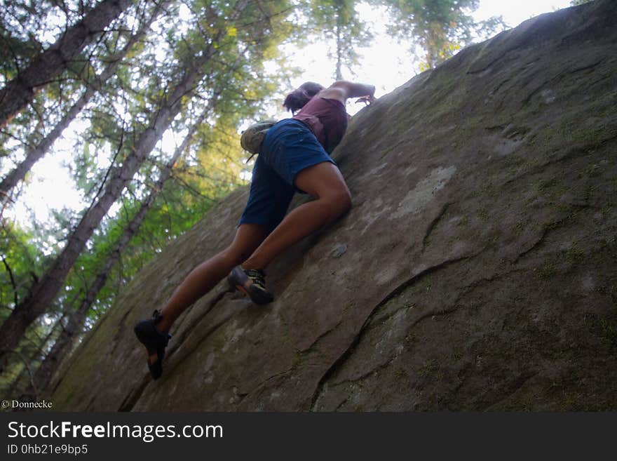 bouldering with Kim and Graham. bouldering with Kim and Graham