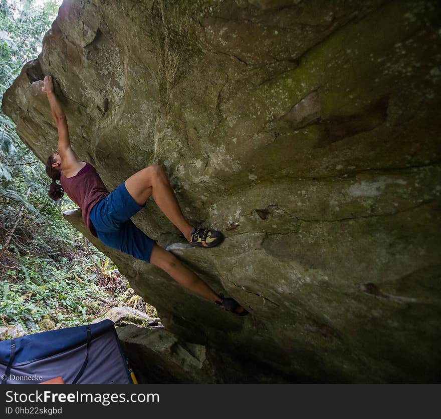 bouldering with Kim and Graham. bouldering with Kim and Graham