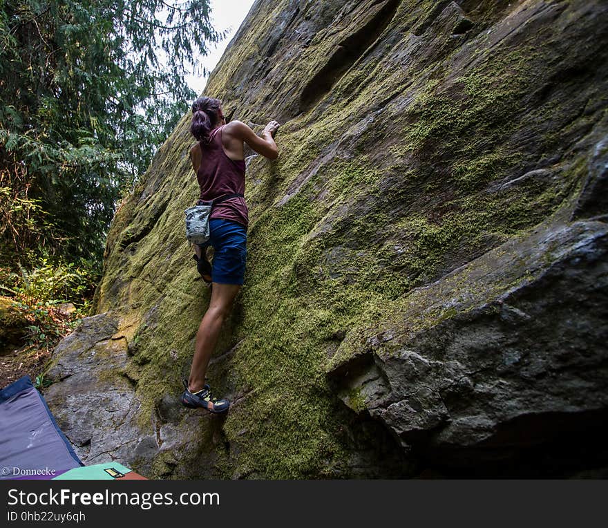 bouldering with Kim and Graham. bouldering with Kim and Graham