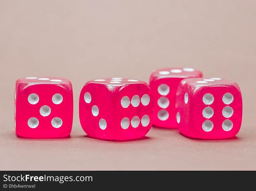 Pink, Dice Game, Dice, Magenta