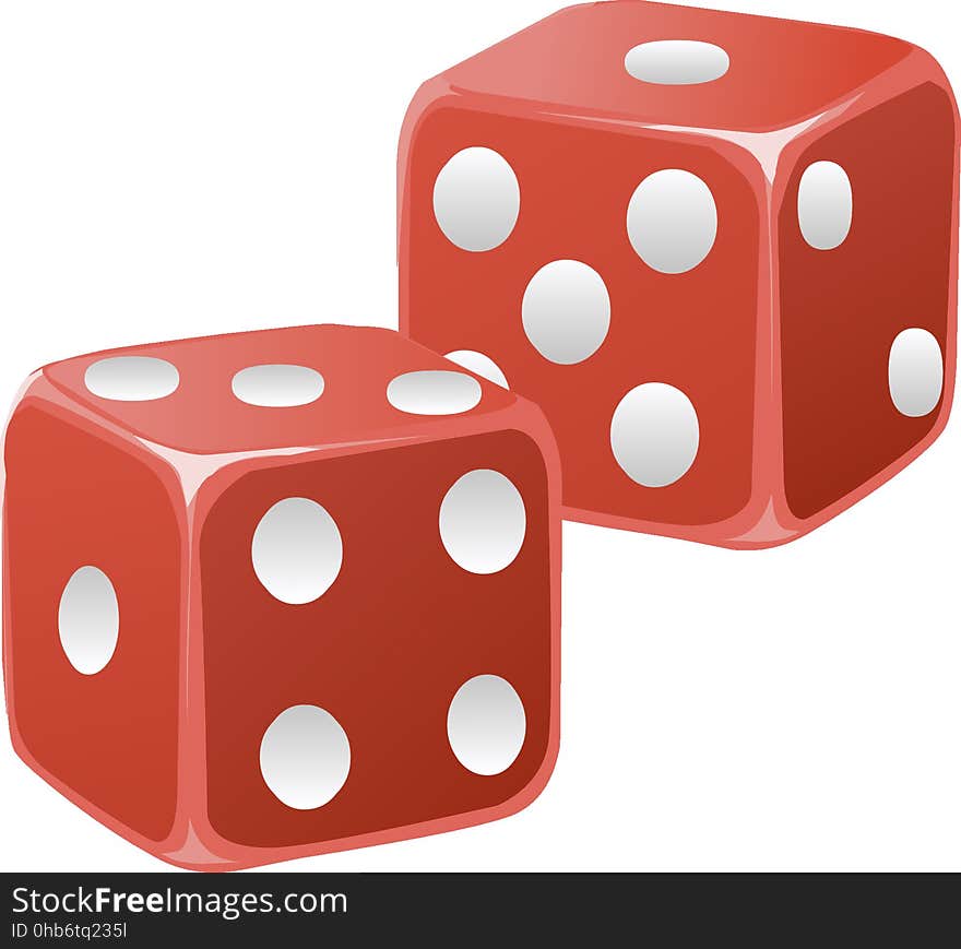 Red, Dice, Dice Game, Product