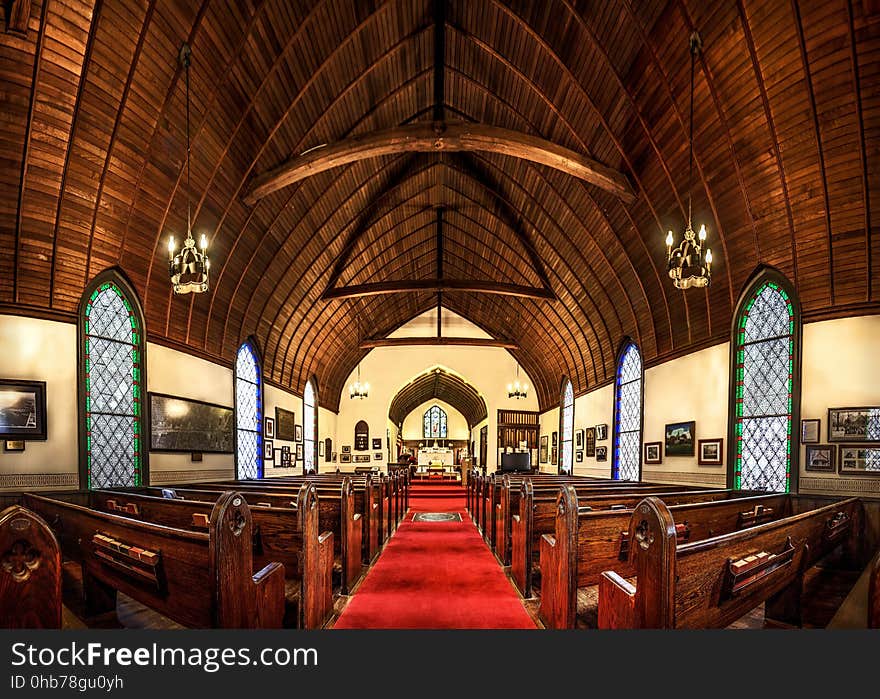 Chapel, Place Of Worship, Interior Design, Arch