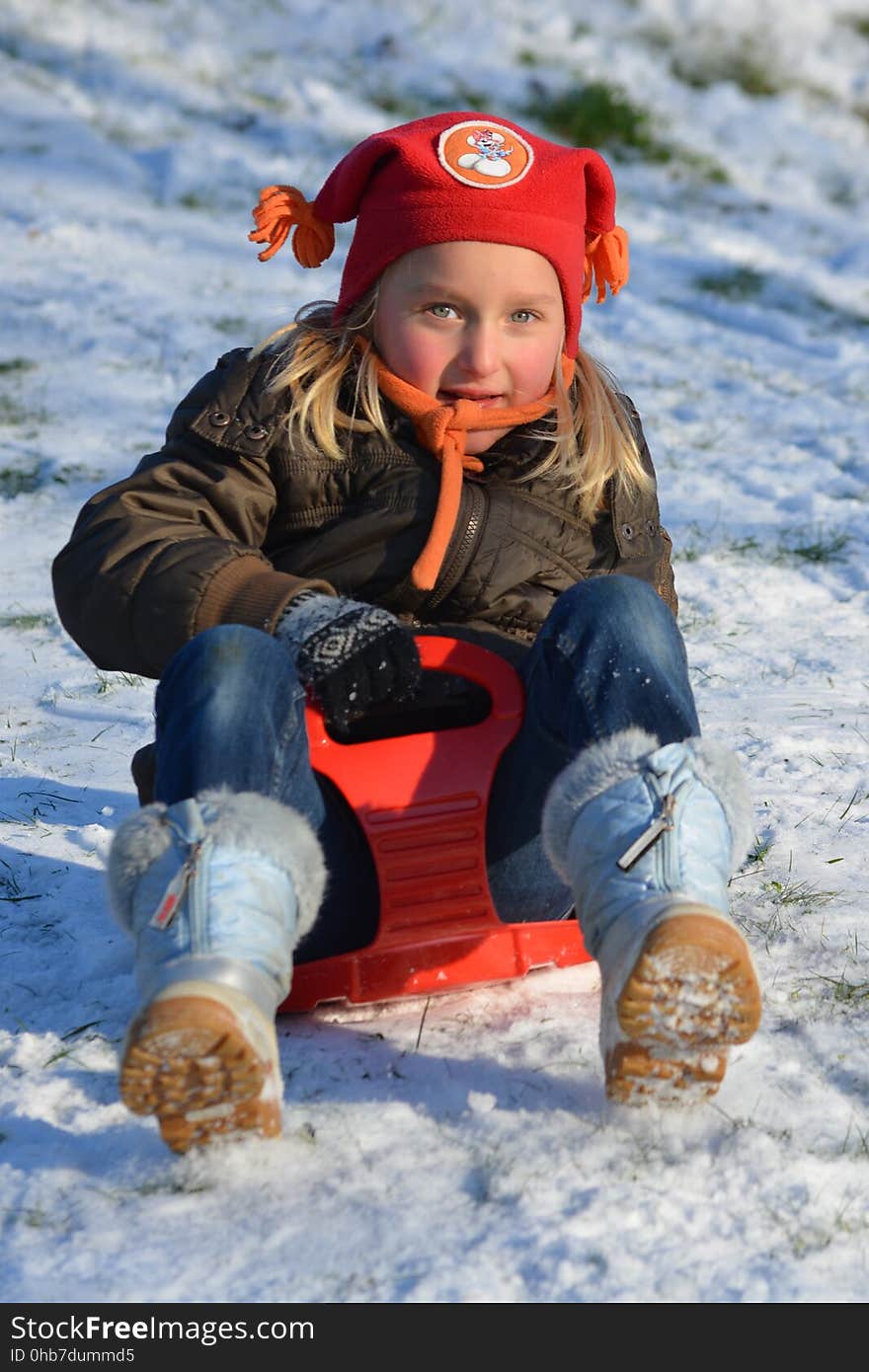 Winter, Snow, Fun, Headgear