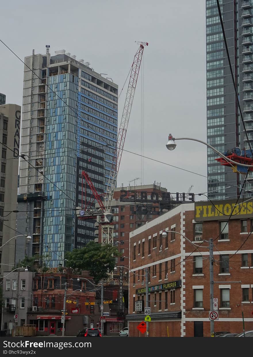 New construction, on Jarvis, between Shuter and Dundas, 2017 08 04 -b