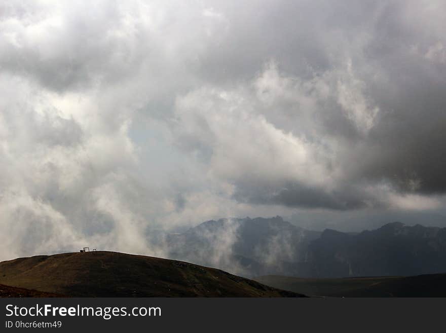 The Carpathian Mountains From Romania