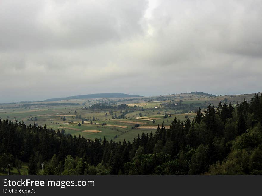 The Carpathian Mountains from Romania