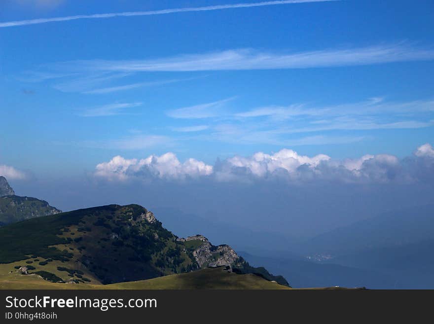 The Carpathian Mountains from Romania